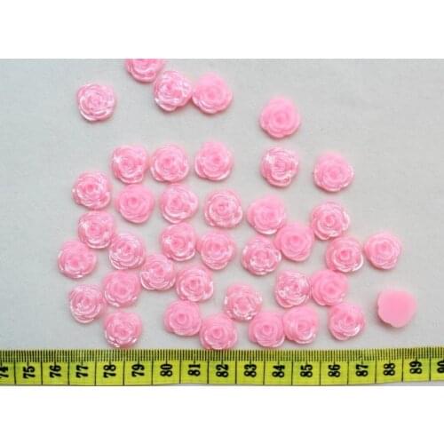 1500pcs - bling Kitsch wholesale 12mm rose Cab cabochons Pink diy scrapbooking sale kit you pick colors pastel pink