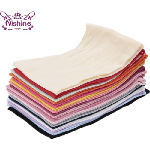 Nishine Kids Newborn Nylon Wide Headband Elastic Cotton Blend Headbands for Children Girls Headwear Hair Accessories