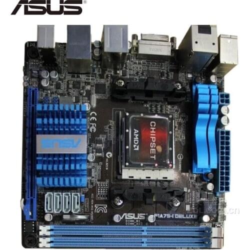 Original motherboard for ASUS F1A75-I Deluxe Socket FM1 DDR3 32GB desktop motherboard