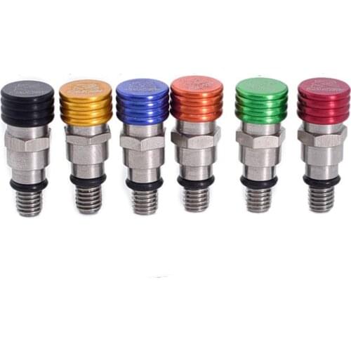 Motocross M5*0.8 Front Shock Absorber Invert Damping Bleed Screw Fork Bleed Valve Fork Relief Valve For CRF/KTM/YZF/KXF
