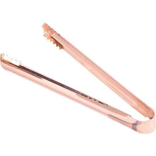 Practical, durable and easy to clean Cool Stainless Steel Ice Cube Clips Bread Buffet Clip Multi-function Kitchen Food Clips