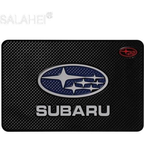 Car Dashboard Anti-Slip PVC Mat Non-Slip Pad For Subaru Impreza Forester Tribeca XV BRZ WRX Car Styling Interior Accessories