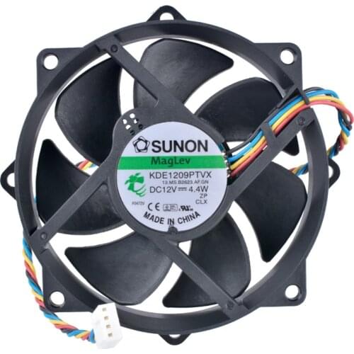 COOLING REVOLUTION KDE1209PTVX 9025 8025 9225 12V 4.4W Computer motherboard CPU 4pin PWM large wind volume mute cooling fan