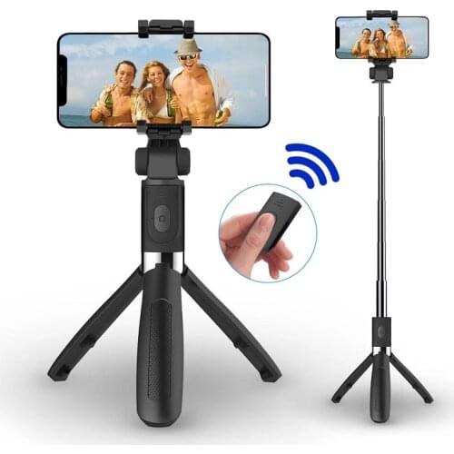 3 IN 1 Selfie Stick Phone Tripod Extendable Monopod With Bluetooth Remote For Smartphone Selfie Stick For IPhone Xiaomi Huawei