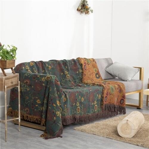 Modern Thickened Full Cover Sofa Towel Tassel Home Essentials Non-slip Elasticity Universal Sofa Mat Sofa Cover for Living Room