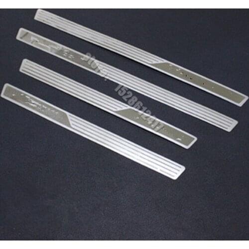 Stainless steel Ultra-thin Scuff Plate/Door Sill Door Sill For Volkswagen Touran Touran L 2004-2019 Car styling