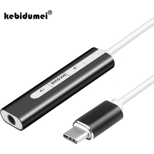 USB Type C Sound Card 2 IN 1 3.5mm USB Audio Interface Microphone Headphone Adapter for PC Laptop External Sound Card