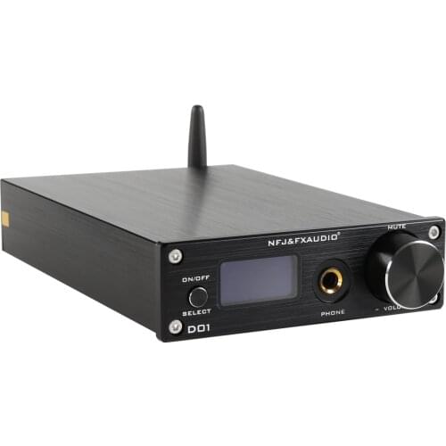 FX-Audio D01 USB DAC Headphones Amplifier Bluetooth 5.0 ES9038Q2M 32Bit 768kHz DSD512 XU208 Amplifier Line Out audio Decoder