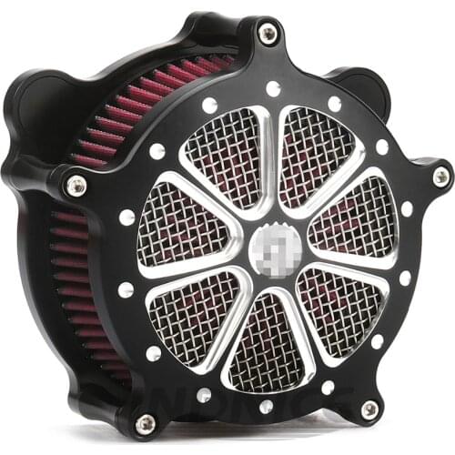 Motorcycle 08-16 Air Cleaner Intake Filter System kits for harley Touring Road King Road Glide 2008-2016