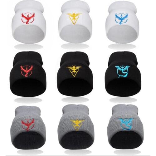 Pokemon Knitted Hat Winter Washable Warm Fashion Creative Pokemon Go Hip-hop Hat