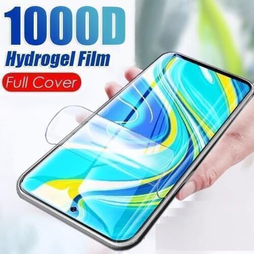 Screen Protector For Umidigi F2 Hydrogel Protective Film Umi Power 3 6.53inch 5D Nano Full Cover Film (Not) Not Tempered Glass