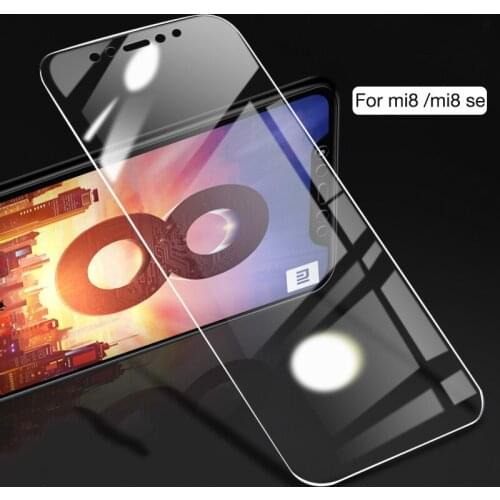 1-3PCS Tempered Glass for Xiaomi MI 10 Pro 8 9 Se Mix 2 2s Screen Protector HD Clear Protective Glass Film for Redmi 6a mi 8se 9