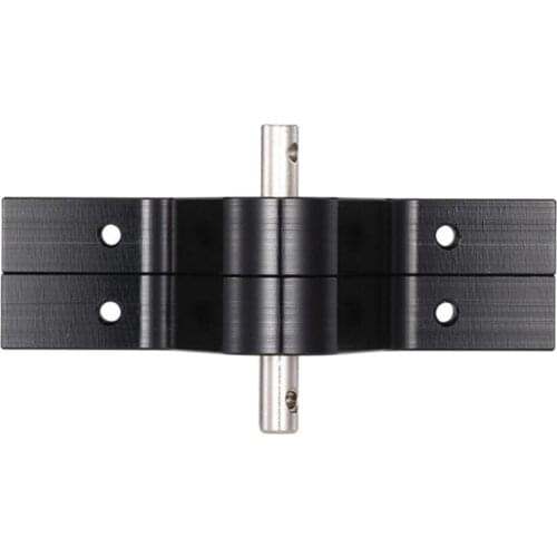 1 Piece Metal Black RC Crawler Car Transfer Case for 1/10 RC Truck Model Toy