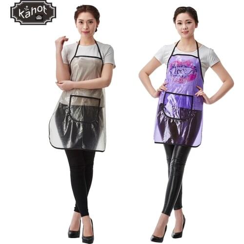 1pcs Professional Hairdressing Apron 3D Transparen Hair Cutting Aprons Barber Home Styling Salon Hairdresser Waist Cloth