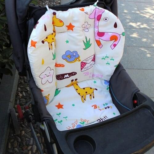 12Types Baby Stroller Seat Cotton Comfortable Soft Child Mat Infant Cushion Pad Chair Pram Car Newborn Pushchairs Accessories