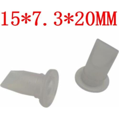 15*7.3*20MM silicone environmental protection check valve duckbill valve for printing machine mini duckbill check valve Φ15*Φ7.3