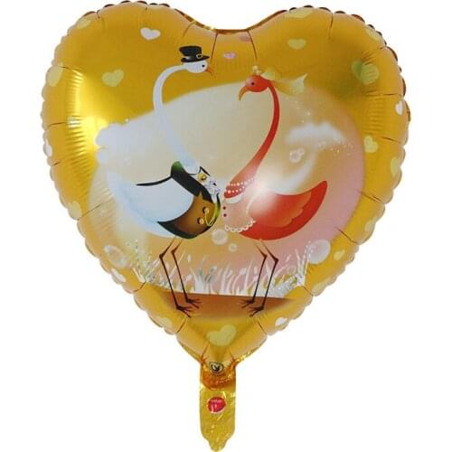 50pcs 18inch Swan Foil Balloon Hawaiian Tropical Luau Party Supplies Jumbo Shape Summer Theme Party Birthday Balloons