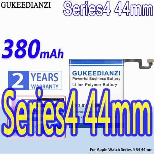 High Capacity GUKEEDIANZI Battery Series4 44mm 380mAh For Apple Watch Series 4 S4 44mm