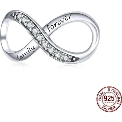 DISINIYA S925 Pure Silver Jewelry Bow Multicolor Accessories Love DIY Bracelet Creativity 8 Beads Cross Border Hot Sale