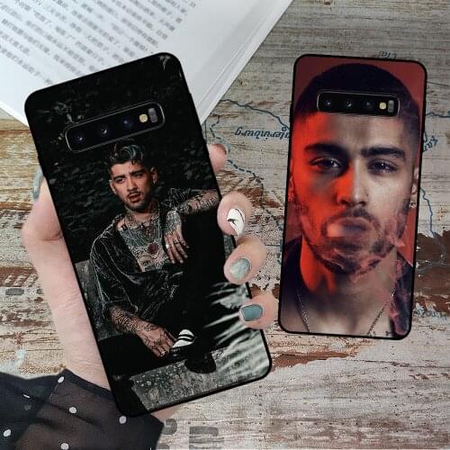 Phone Case For SamSung Galaxy S Note 10 20 7 6 9 8 Plus Edge E Ultra Lite Black Cover Waterproof Fashion Singer Zayn Malik
