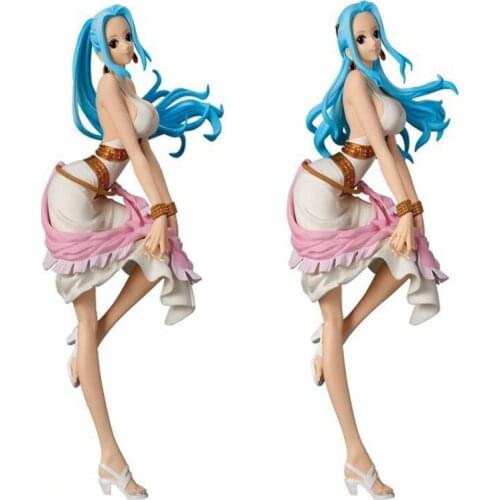 One Piece Anime Model Miss Wednesday Vivi Action Figure 25cm PVC Sexy Girl Statue Collection Toy Desktop Decoration Figma