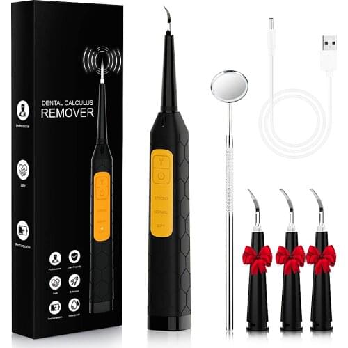 Electric Ultrasonic Sonic Dental Scaler LED Display Tooth Calculus Remover Cleaner Tooth Stains Tartar Tool Whiten Teeth Tartar