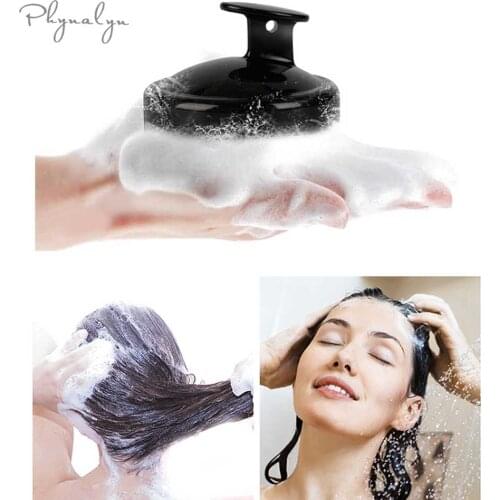 Hair Washing Comb 1pc Shower Bathing Silicone Brush for Hair Soft Wide Tooth Head Body Scalp Massage Comb Salon Bath Spa Tools