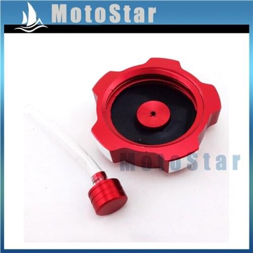 Red Petrol Gas Fuel Tank Cover Cap Vent Valve For Chinese Pit Dirt Bike Motorcycle XR50 CRF50 SSR Thumpstar TTR YCF 50cc-160cc