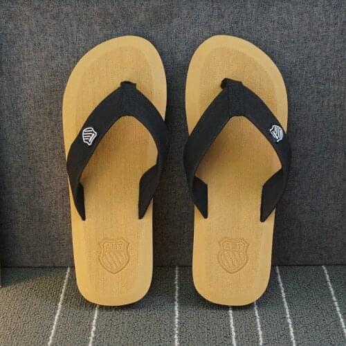 2021 New Summer Men Slippers Anti-skid Beach Outdoor Male Sandals Colorful Soft Light Weight Casual Flip-flops