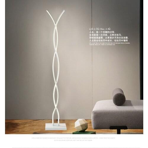 Nordic Led Floor Lamps Standing Lamps for Living Room Bedroom Kitchen Floor Light Decor Reading Lamp Floor Bedside Light Fixture