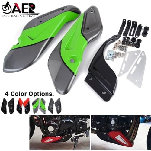 Motorcycle Bellypan Lower Fairing Chassis Engine Guard Cover Protector for Kawasaki Z900RS 2018 2019 2020 2021