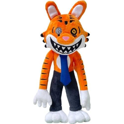 New Mr Hopps Playhouse 2 Plush Toy Cute Mr Stripes Stuffed Doll Soft Animals Tiger Toys Game Dolls for Children Birthday Gift