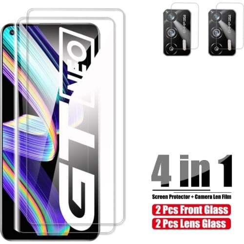 Transparent Protective Glass For Oppo Realme GT Neo Flash Tempered Glass Screen Protector Camera Lens Film For Oppo Realme GT 5G