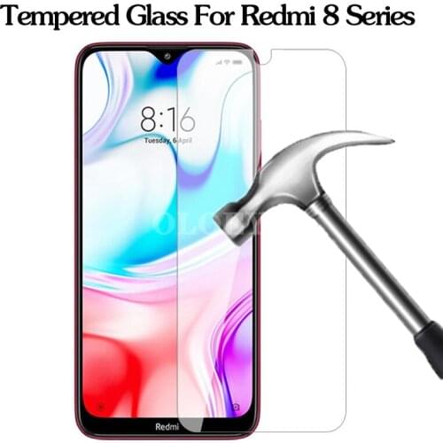 For Xiaomi Redmi 8 8a Glass for Redmi Note8 Note8t Note 8 Pro Tempered Glass Screen Protector Film on Red Mi Note 8t 9 Pro Glass