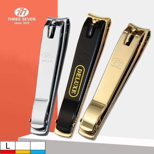 THREE SEVEN/777 3Sizes Nail Clippers Toenail Scissors Pedicure Nail Tools Fingernail Cutters Manicure Trimmers with Nail Files