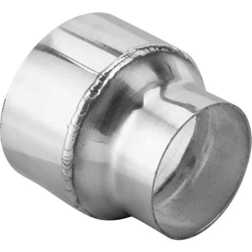 Universal Exhaust Adapter 3in OD to 4in OD Aluminum Universal Reducer Pipe Exhaust Tip Adapter Connector Exhaust Pipe Adapter