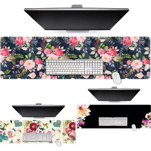 XXL 120x40cm Mouse Pad Large Overlock Edge Mouse Mat Rubber Speed PC Computer Gaming Mousepad Waterproof Desk Keyboard Mat