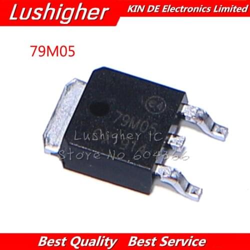 10pcs 79M05 TO252 MC79M05CDT TO-252 7905 L79M05CDT