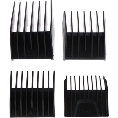 4pcs/set Barber Professional Universal Hair Clipper Limit Comb Replacement Cutting Guide Combs For Moser 1400 Series G1202