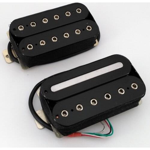 Alnico 5 Guitar Humbucker Pickups 4 Wires Coil Split one set Shielded Bottom Plate for Musicman Ernieball JP Guitar well