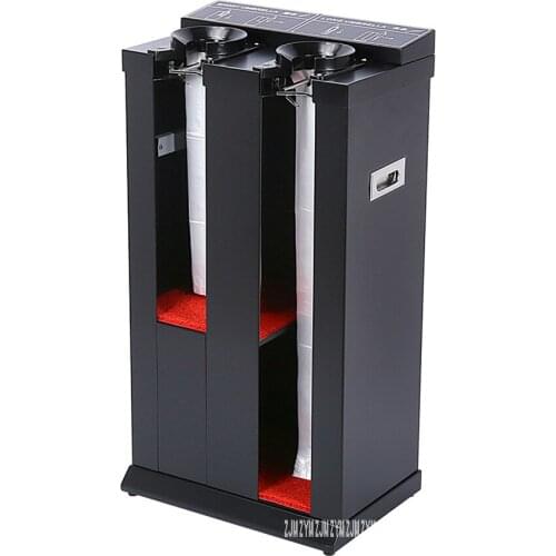 Hotel Lobby Doorway Stainless Steel Umbrella Bag Machine Automatic Double Head Waterproof Disposable Bag Umbrella Cover Machine