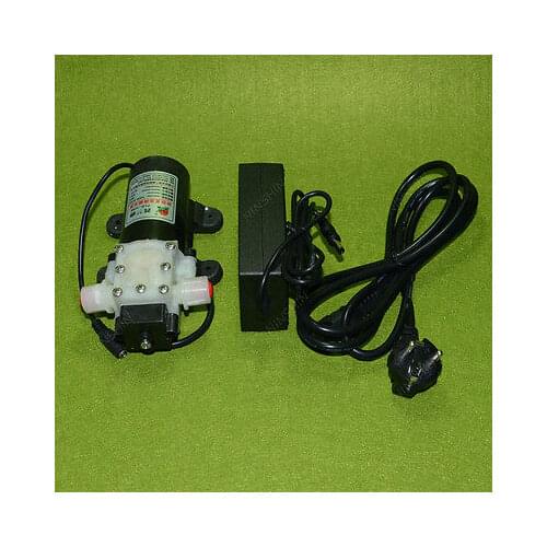 DC12V 45W Diaphragm Water Pump Automatic Switch with The Power Adapter EU Plug