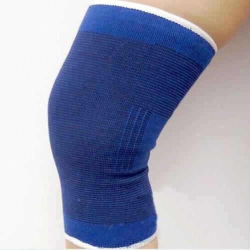 2 Pcs Brace Elastic Muscle Support Compression Sleeve Sport Pain Relief Blue