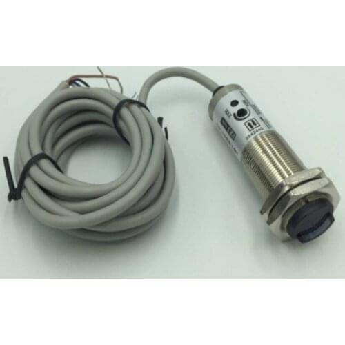 CDD-40N DC 12V - 24V 40mA 4 Wire Type NPN NO + NC 40mm Detector Cylindrical Inductive Proximity Switch Sensor 1.2M Cable
