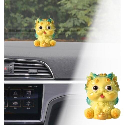 Car Decorative Trinket Miniature Fine Workmanship Resin Brave Troops Figurine Decor for Car Decor