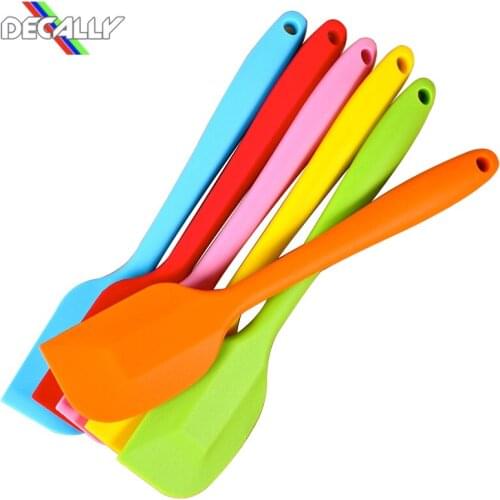 Food Non-stick Silicone Spatula for Cooking Butter Set Cookie Scraper for Cake Baking Spatula Silicone Spatula