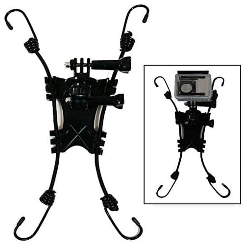 3 in 1 Action Camera Chain Link Fence Mount for Waterproof Action Camera/Digital Camera/Smartphone - Ideal Backstop Camera Mount