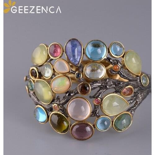 Браслеты из камней GEEZENCA China At AliExpress