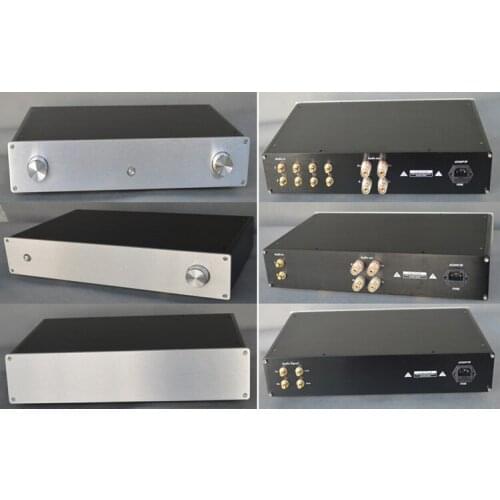 X4308A All-Aluminum / Tube Preamplifier Amplifier Chassis / AMP Shell / Case / DIY Box (430 * 80 * 260mm)