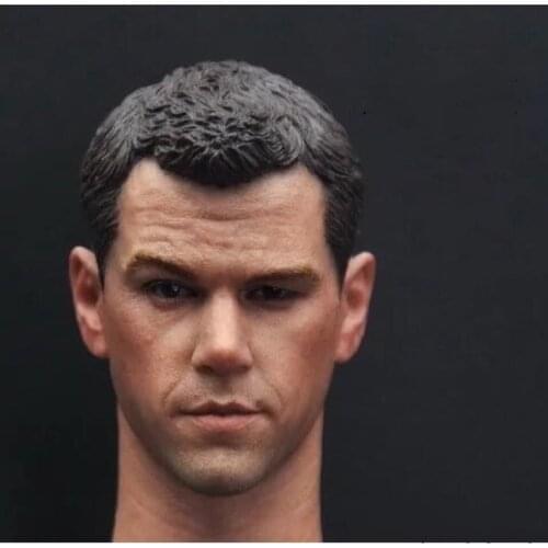 1/6 Scale Soldier Accessories Head Sculpture Model for 12" Male Action Figure Toys